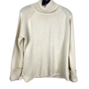 THE LIMITED ~ Cream Turtleneck Sweater
